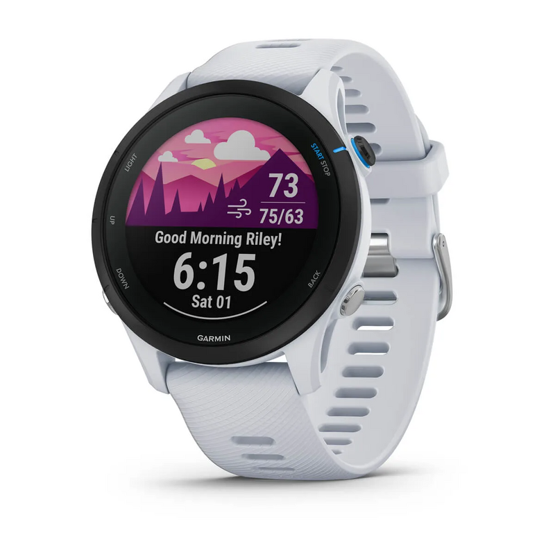 Product Image for Garmin Forerunner 255 Music Runningwatch - Whitestone