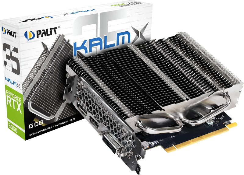 Läs mer om Palit GeForce RTX 3050 KalmX 6GB GDDR6