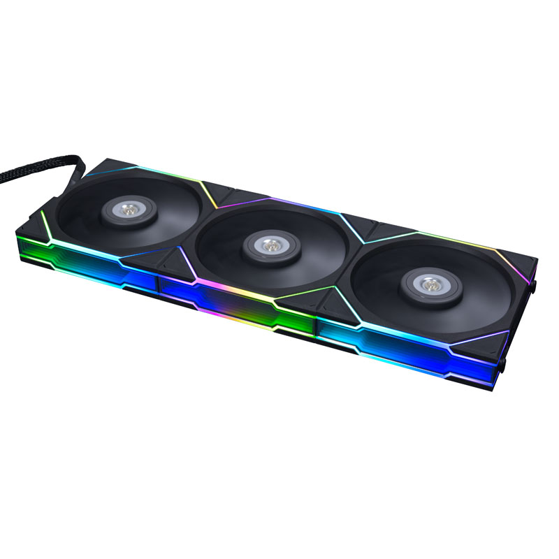 Product Image for Lian Li UNI FAN TL / 120mm / Reverse / Kontroller / 3 pack - Svart