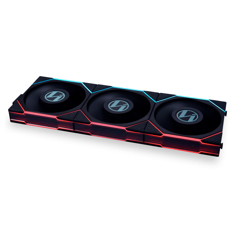 Product Image for Lian Li UNI FAN TL LCD / 120mm / Kontroller / 3-pack - Svart