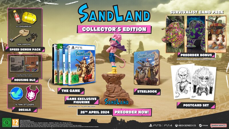 Läs mer om Sand Land Collectors Edition (PS5)