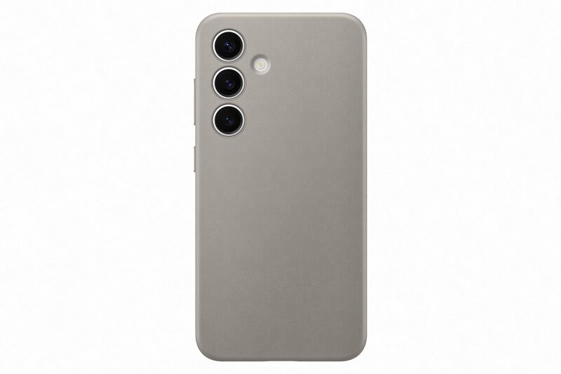 Samsung Galaxy S24 Vegan Leather Case – Taupe