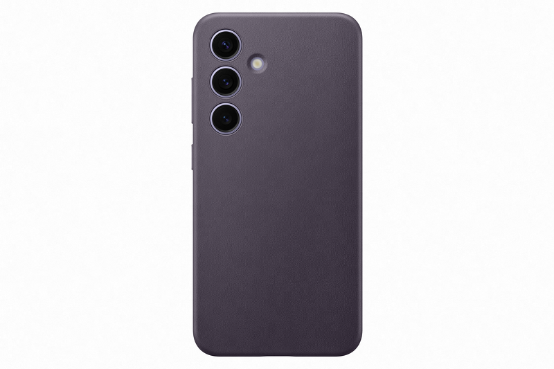 Product Image for Samsung Galaxy S24 Vegan Leather Case - Dark Violet