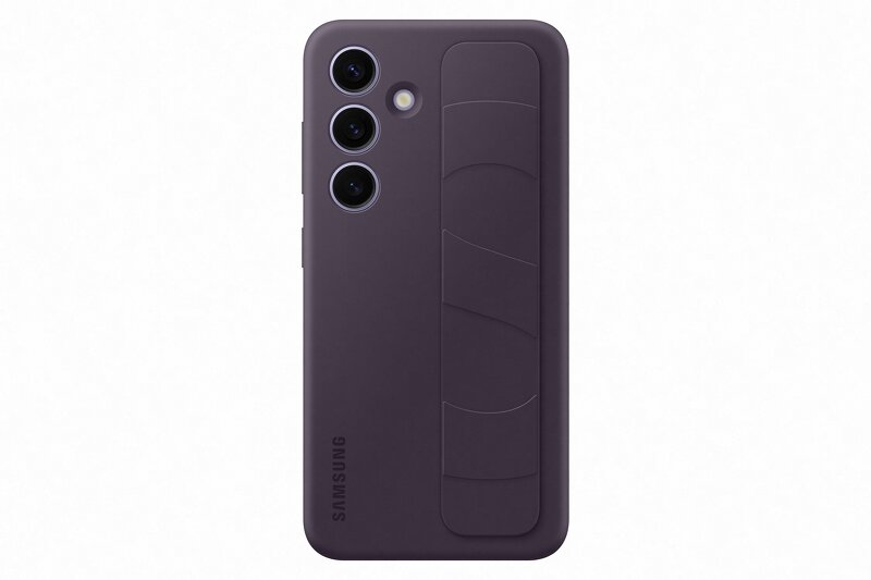 Samsung Galaxy S24 Standing Grip Case – Dark Violet