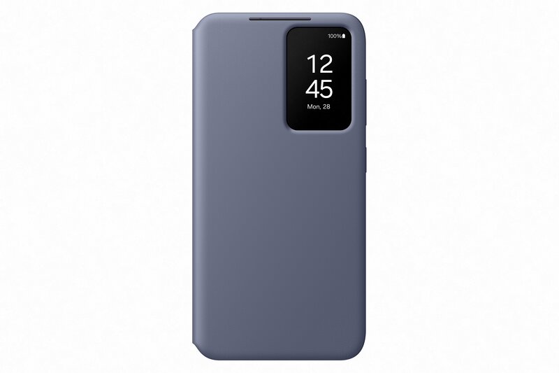 Läs mer om Samsung Galaxy S24 Smart View Wallet Case - Violet