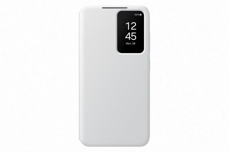 Läs mer om Samsung Galaxy S24 Smart View Wallet Case - White