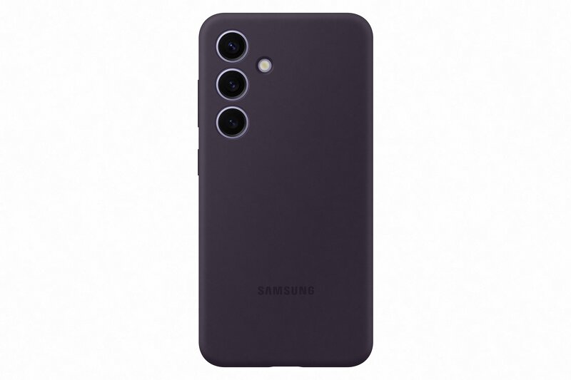 Samsung Galaxy S24 Silicone Case – Dark Violet