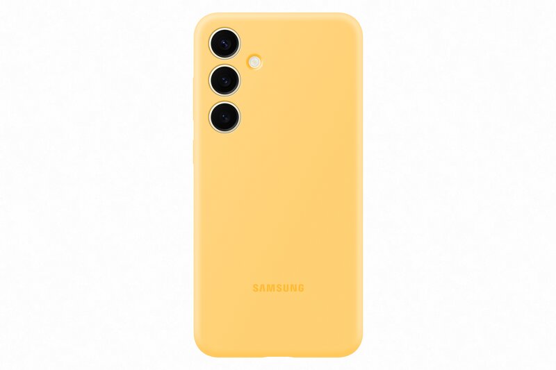Samsung Galaxy S24+ Silicone Case – Yellow