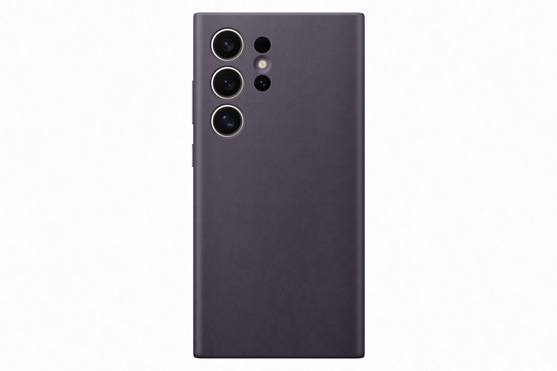 Product Image for Samsung Galaxy S24 Ultra Vegan Leather Case - Dark Violet