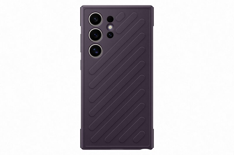 Samsung Galaxy S24 Ultra Shield Case – Dark Violet