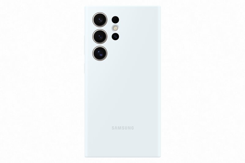 Samsung Galaxy S24 Ultra Silicone Case – White