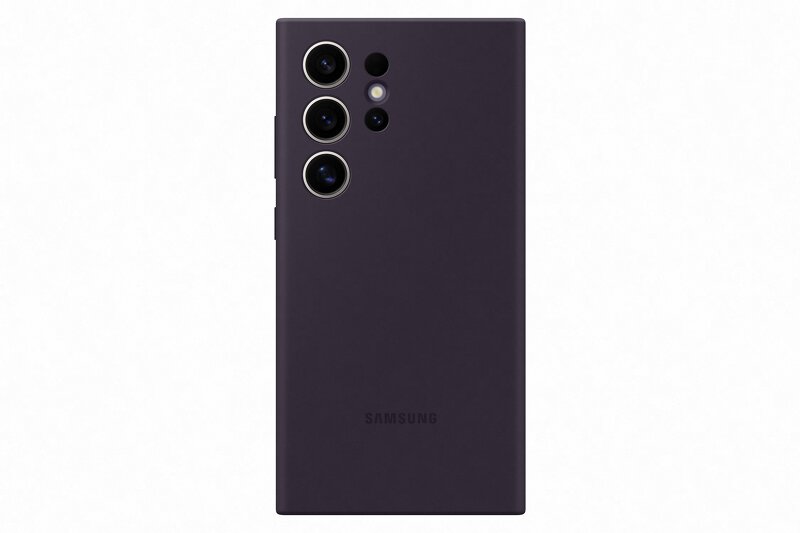 Läs mer om Samsung Galaxy S24 Ultra Silicone Case - Dark Violet