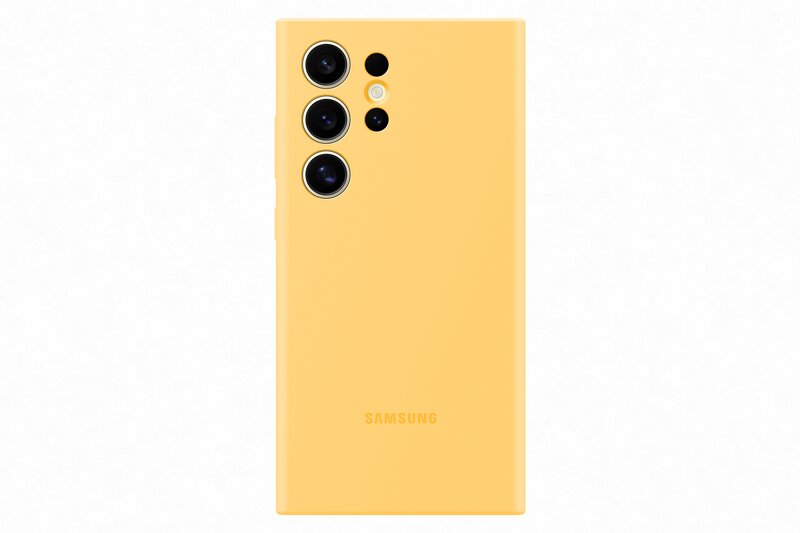 Läs mer om Samsung Galaxy S24 Ultra Silicone Case - Yellow