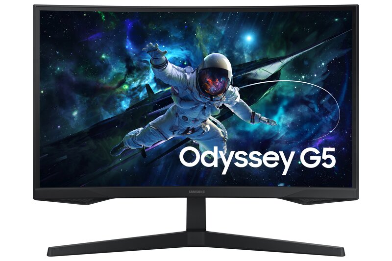 Samsung Odyssey G5 LS27CG554EUXEN Curved / 27″ / VA / 2560 x 1440 / 165 Hz / 1ms / HDMI,DP