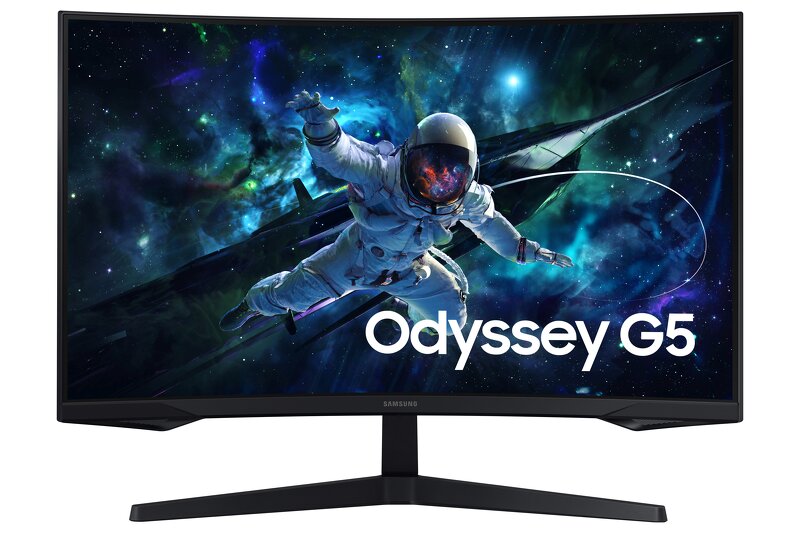 Samsung Odyssey G5 LS32CG554EUXEN Curved / 32″ / VA / 2560 x 1440 / 165 Hz / 1ms / HDMI,DP