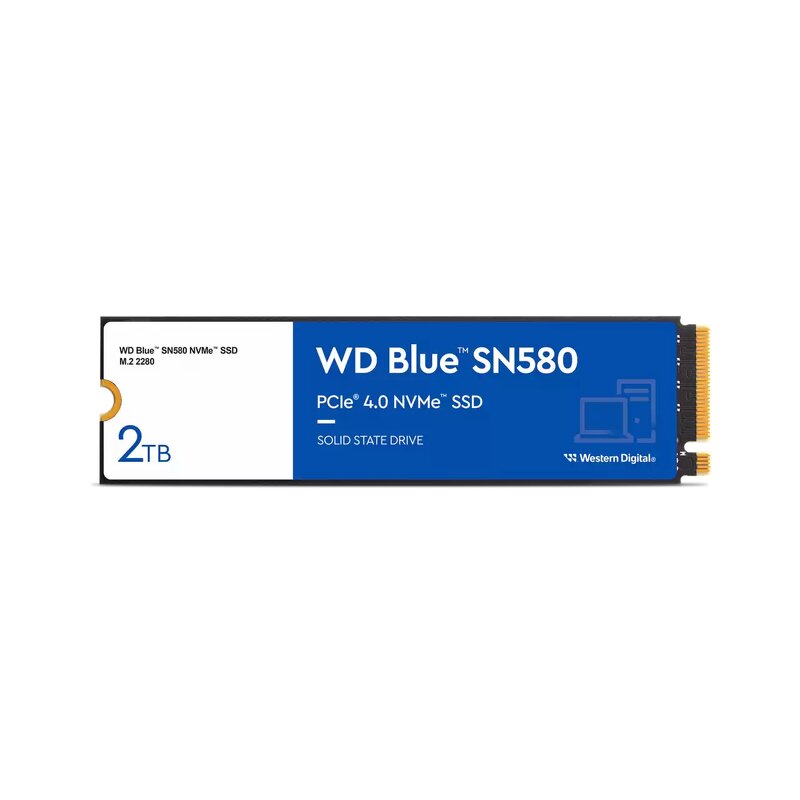 Läs mer om WD SSD Blue SN580 2TB PCIe Gen4 NVMe