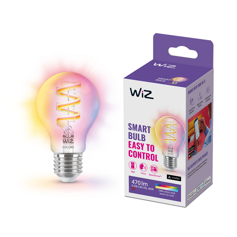 Product Image for WiZ Wi-Fi RGB 40W A60 E27