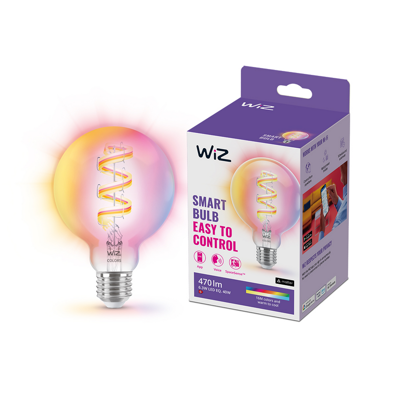 Product Image for WiZ Wi-Fi RGB 40W G95 E27