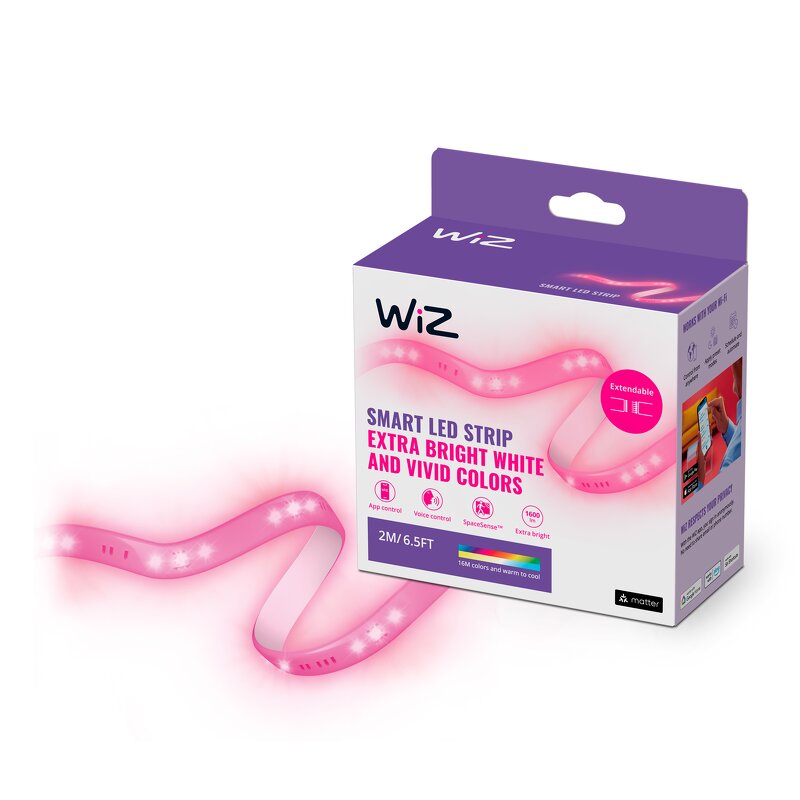 WiZ Wi-Fi RGB LED Strip 2M Startkit