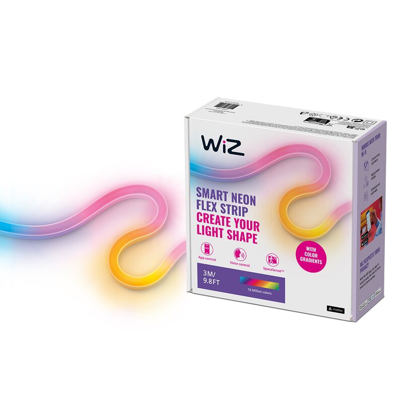 Läs mer om WiZ neon flex strip 3m kit Type-C