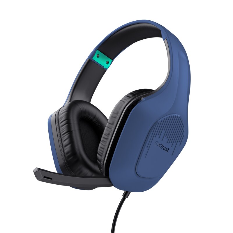 Läs mer om Trust Gxt415B Zirox Headset - Blue