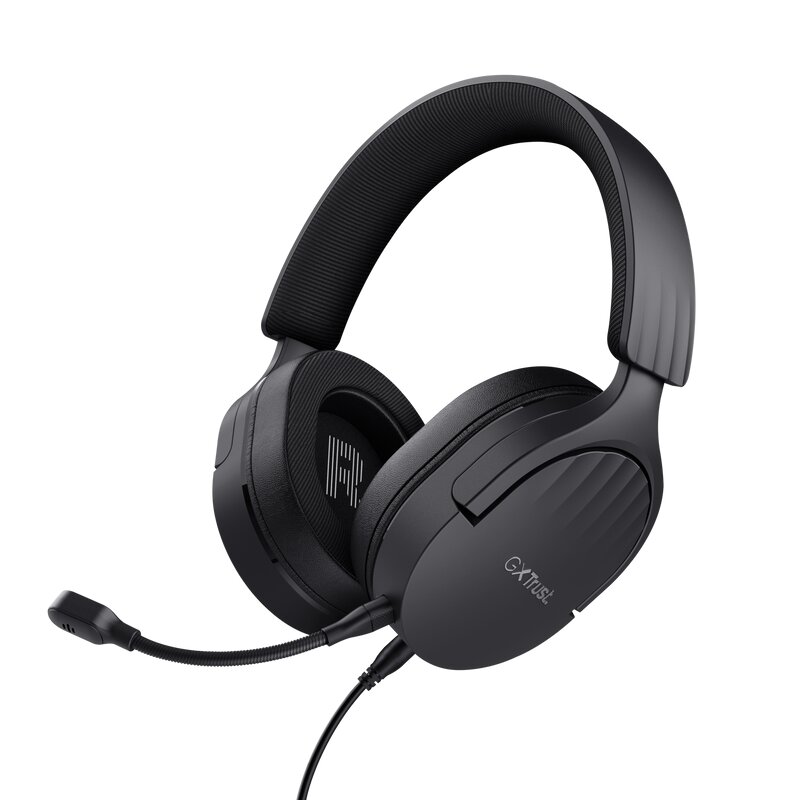 Läs mer om Trust Gxt489 Fayzo Headset - Black