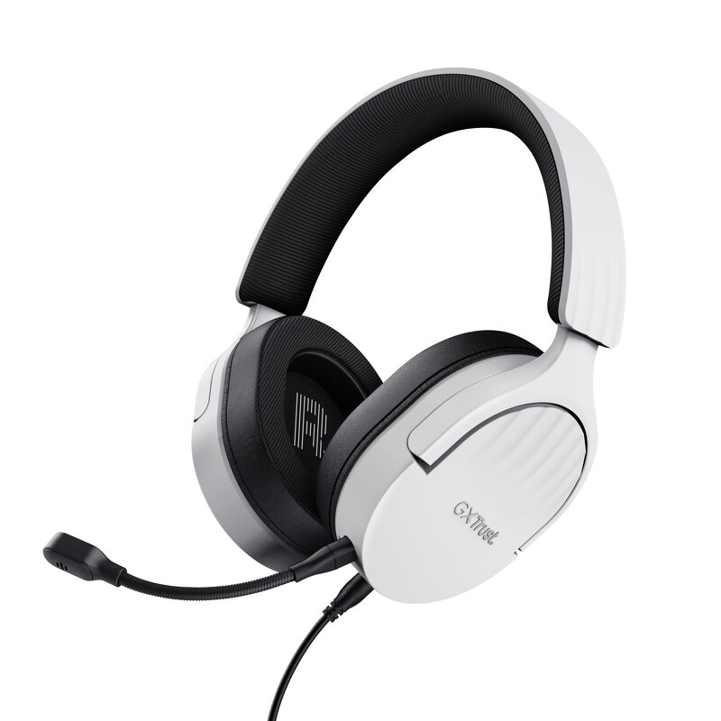 Läs mer om Trust GXT 489W Fayzo Headset - White