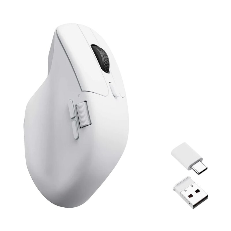 Läs mer om Keychron M6 1K Hz Light 78g Ergonomic Wireless Mouse