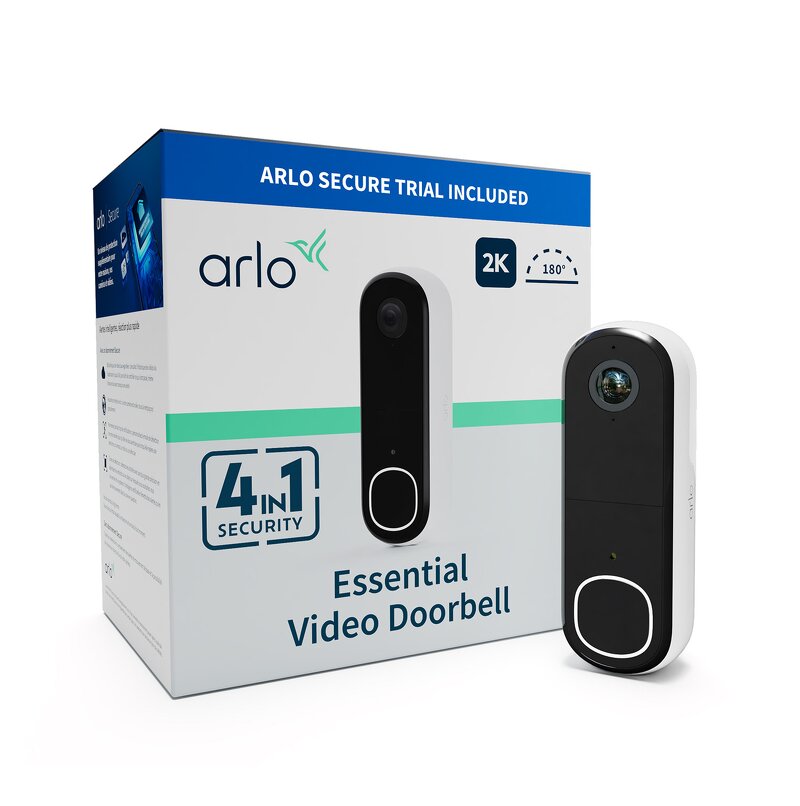 Läs mer om Arlo Essential 2 2K Video Doorbell