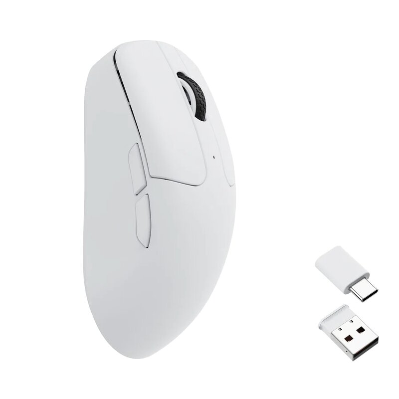 Keychron M2 1K Hz Ultralight 53g Wireless Mouse – White