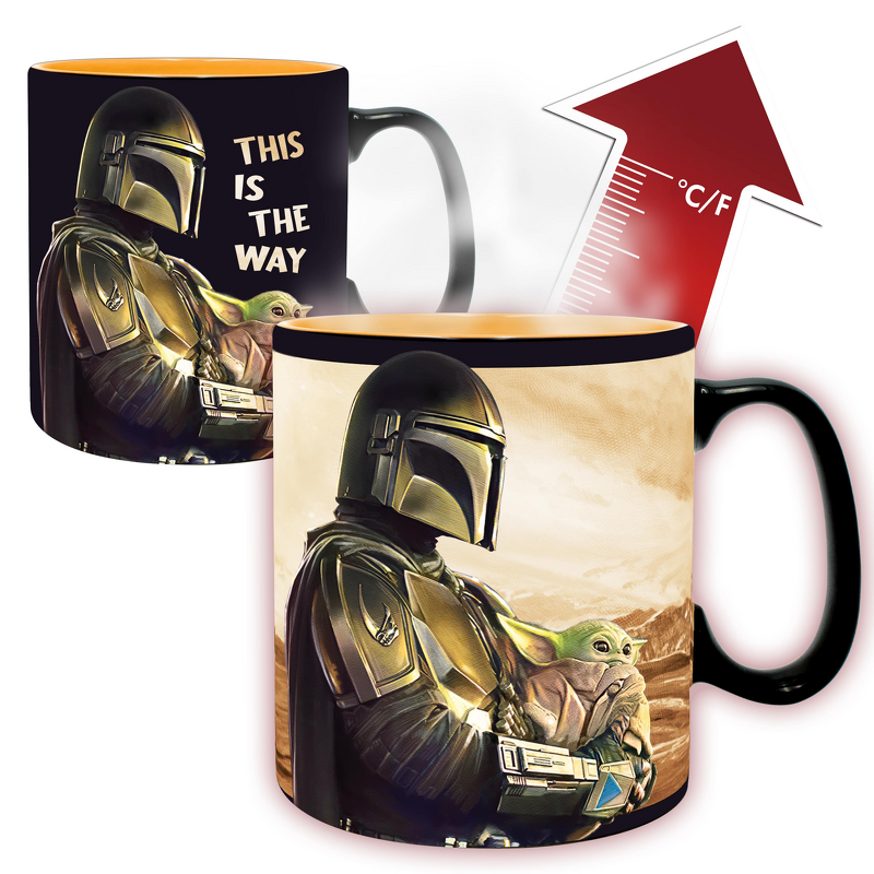 Product Image for Star Wars Mandalorian Heat Change Mug 460ml