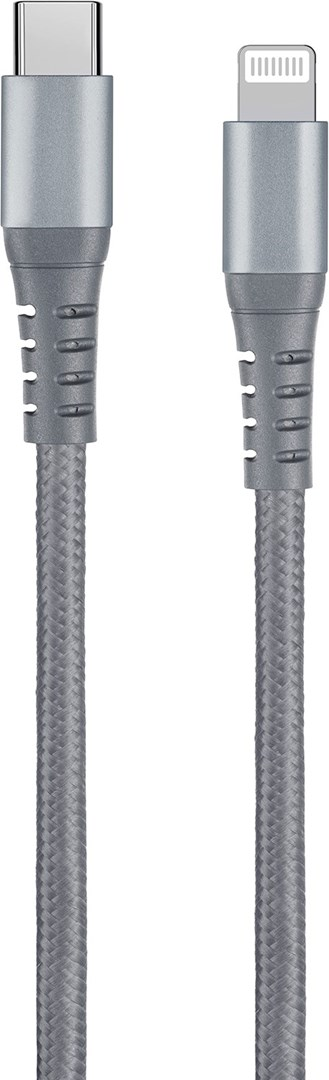 Product Image for Andersson USB-C Lightning Braided 3A - 3m - Space Gray