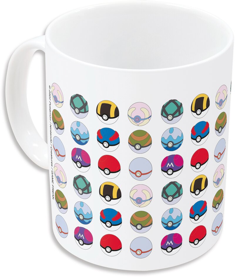 Läs mer om Pokémon Pokeballs Mug 325ml
