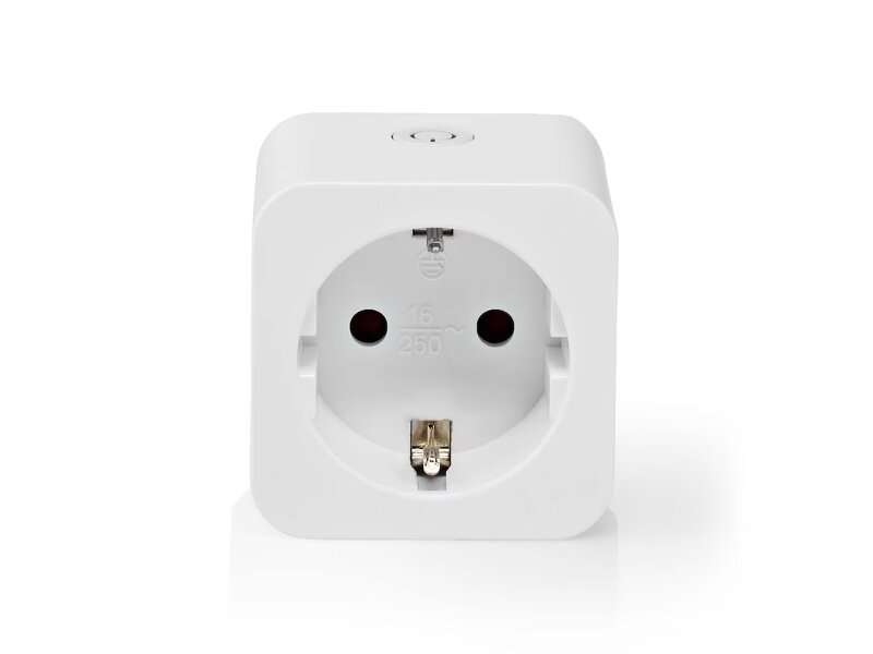 Nedis SmartLife Smart Plug | Zigbee 3.0 | Strömmätare | 3680 W | Hybrid (CEE 7/7)