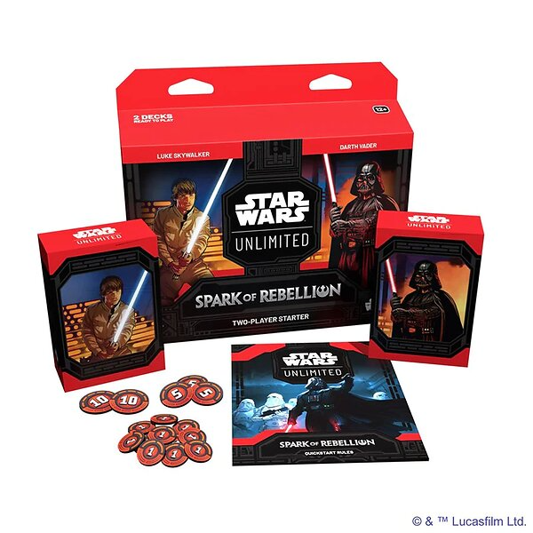 Product Image for Star Wars Unlimited Spark of Rebellion 2-player Starter Pack