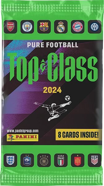 Panini Fotbollskort Top Class 2024 Booster