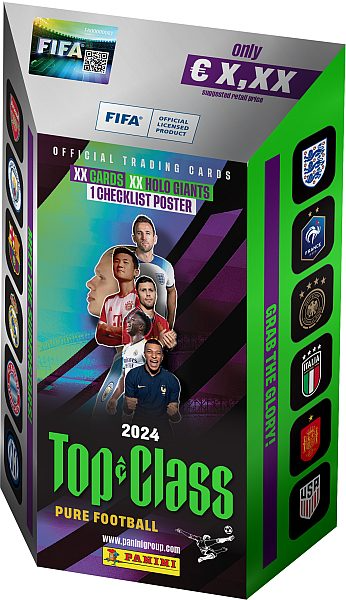 Product Image for Fotbollskort Top Class 2024 Blaster Box