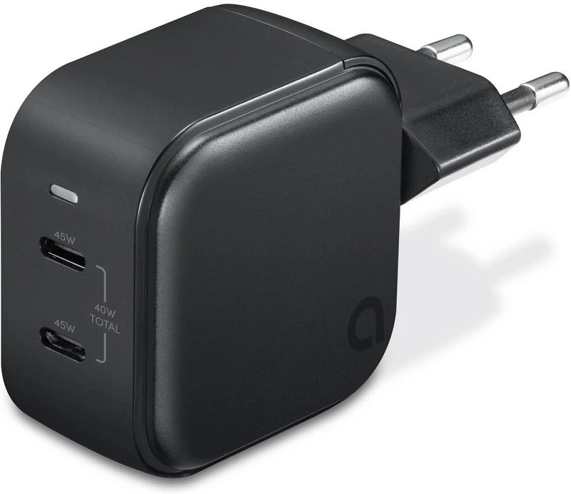 Product Image for Andersson WLC-G2300 - Strömadapter PD 45W 2xUSB-C - Svart