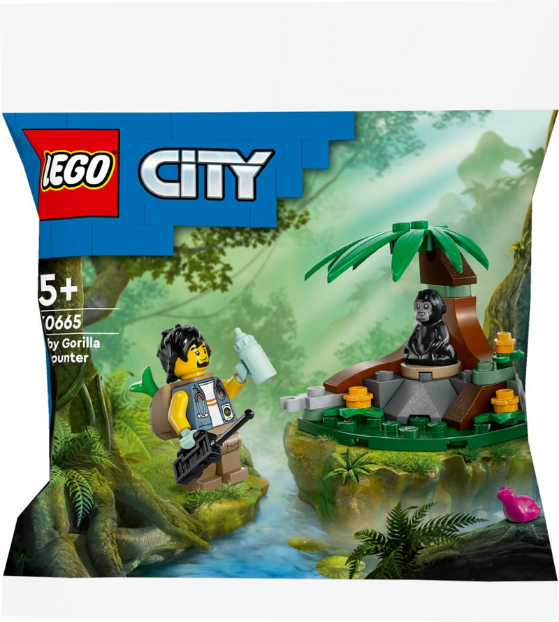 Product Image for LEGO City Baby Gorilla Encounter 30665