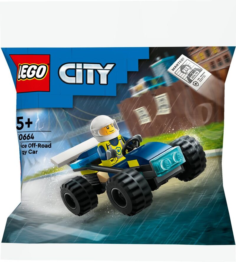 Läs mer om LEGO City Police Off-Road Buggy Car 30664