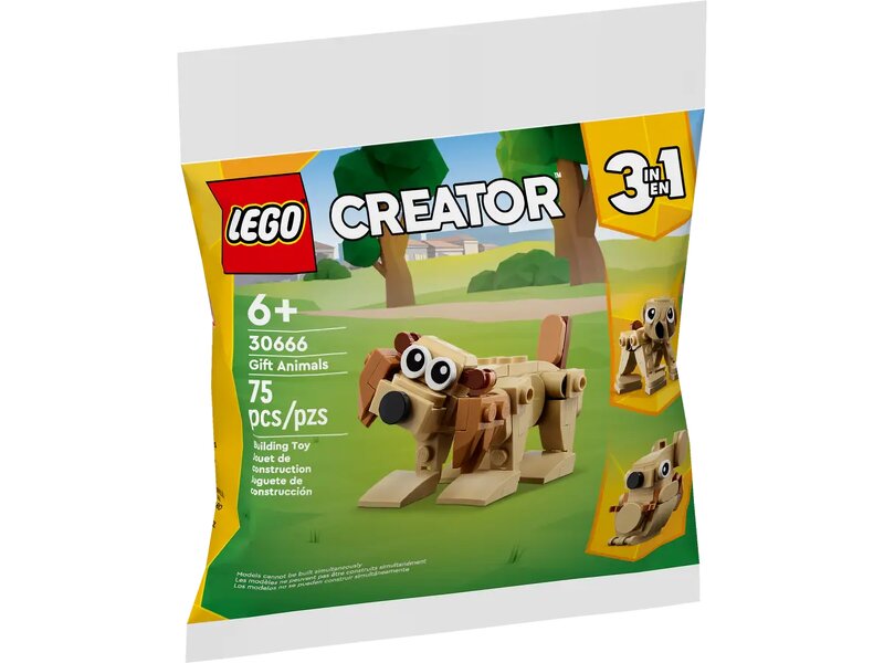 Läs mer om LEGO Creator Gift Animals 30666