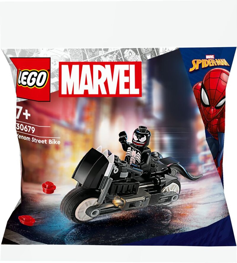 Läs mer om LEGO Super Heroes Venom Street Bike 30679