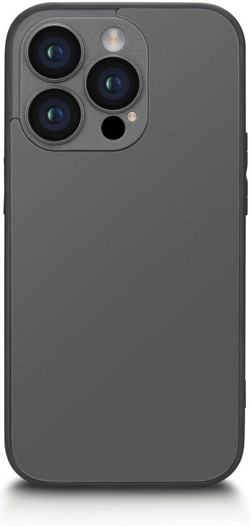 Läs mer om Andersson TPU / matte tempered glass case w/ MagSafe - Apple iPhone 15 Pro Max Midnight