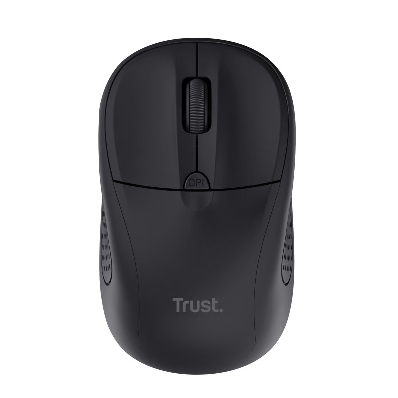 Läs mer om Trust Primo Wireless Mouse - Matt Black