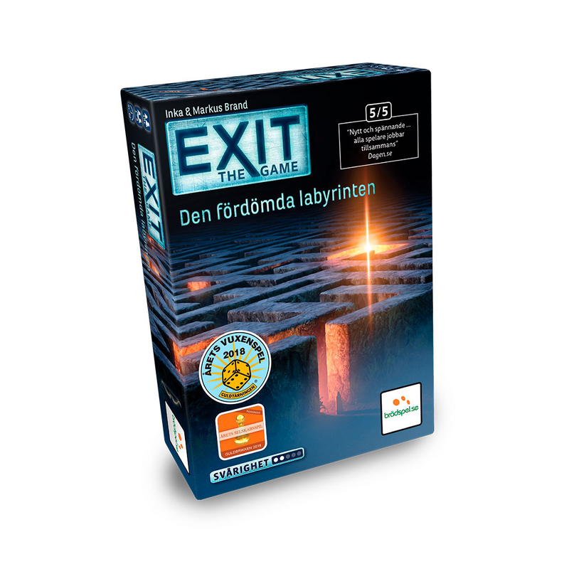 Product Image for EXIT: Den fördömda labyrinten (Sv)