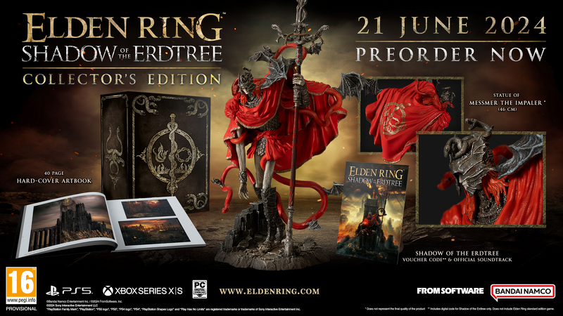 Product Image for Elden Ring Shadow Of The Erdtree Collector Edition (PS5)