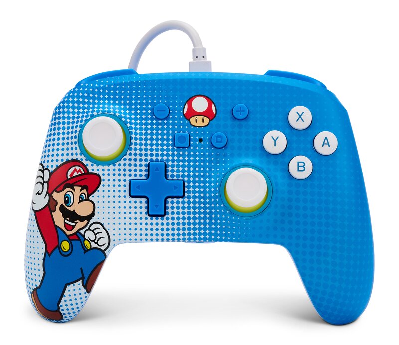 Läs mer om PowerA Enhanced Wired Controller - Mario Pop Art