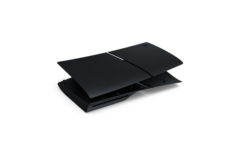 PlayStation 5 Console Covers (model group – slim) – Midnight Black
