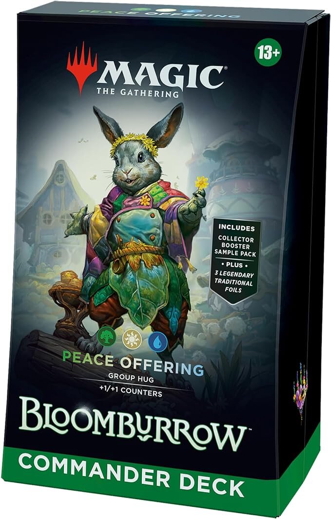 Läs mer om Magic the Gathering: Bloomburrow Commander Deck Peace Offering
