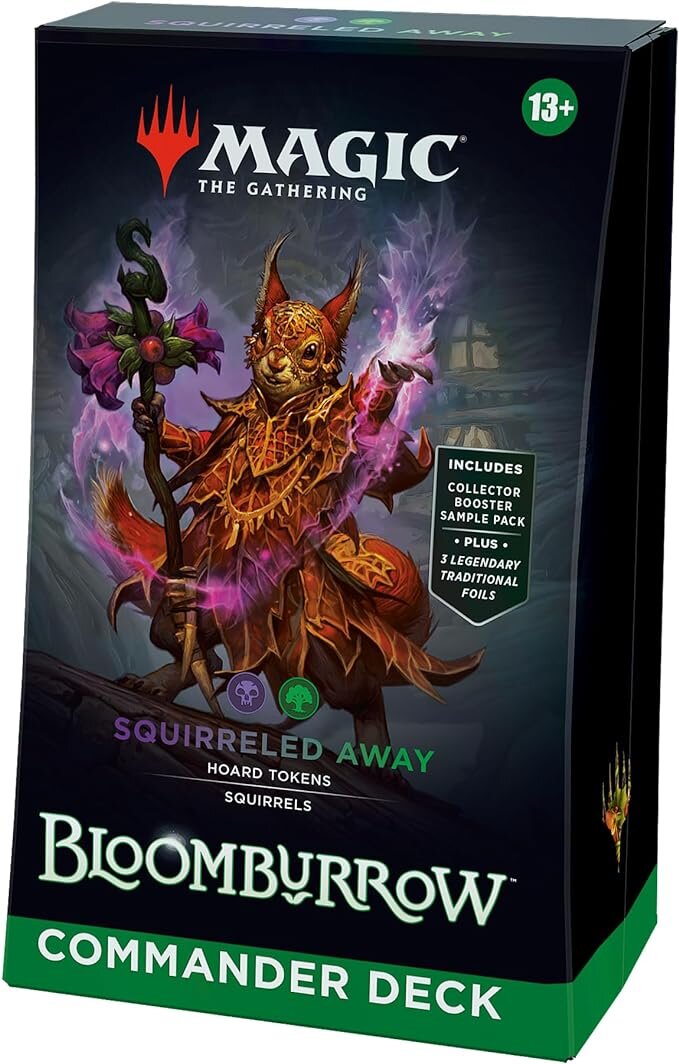 Magic the Gathering: Bloomburrow Commander Deck Squirreled Away